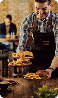 Food, cafes, fast food