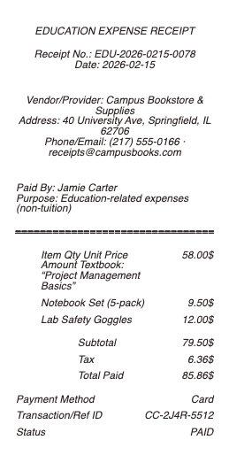 Conference Ticket Receipt copy